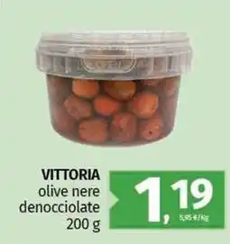 Pam Vittoria olive nere denocciolate offerta