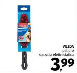 Pam VILEDA pet pro spazzola elettrostatica offerta