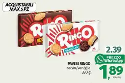 Pam PAVESI RINGO cacao/vaniglia offerta