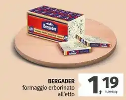 Pam BERGADER formaggio erborinato offerta