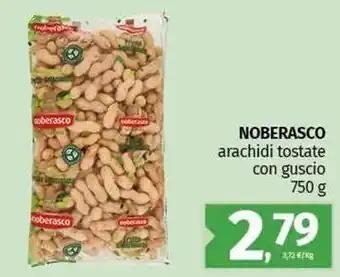 Pam NOBERASCO arachidi tostate con guscio offerta