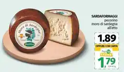 Pam SARDAFORMAGGI pecorino moro di sardegna offerta