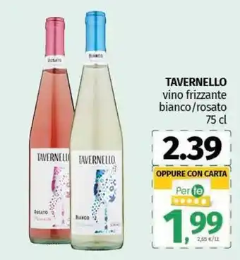 Pam TAVERNELLO vino frizzante bianco/rosato offerta