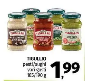 Pam TIGULLIO pesti/sughi offerta