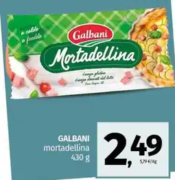 Pam GALBANI mortadellina offerta