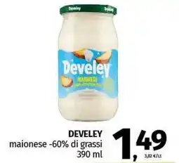 Pam DEVELEY maionese -60% di grassi offerta