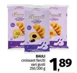 Pam BAULI croissant farciti offerta