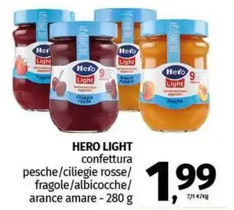 Pam HERO LIGHT confettura offerta