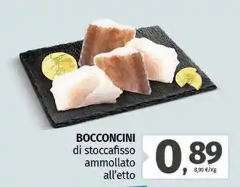 Pam Bocconcini di stoccafisso ammollato offerta