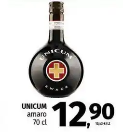 Pam UNICUM amaro offerta