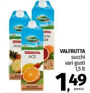 Pam VALFRUTTA succhi offerta