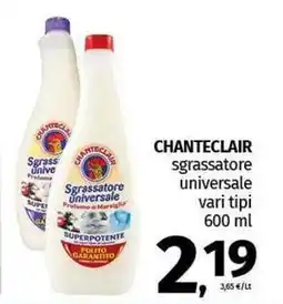 Pam CHANTECLAIR sgrassatore universale offerta