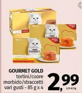 Pam GOURMET GOLD tortini/cuore morbido/straccetti offerta