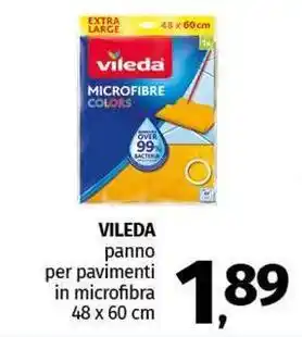 Pam VILEDA panno per pavimenti in microfibra offerta