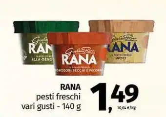 Pam RANA pesti freschi offerta