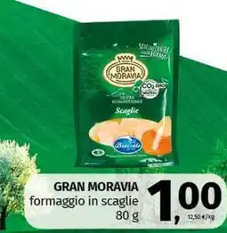 Pam GRAN MORAVIA formaggio in scaglie offerta