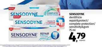 Pam SENSODYNE dentifricio repair&protect offerta