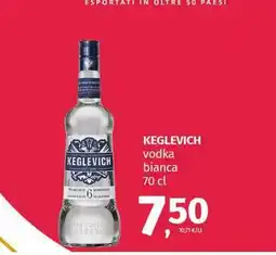 Pam KEGLEVICH vodka bianca offerta