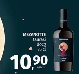 Pam MEZANOTTE taurasi docg offerta