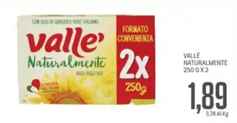 Supermercati Piccolo Vallè naturalmente offerta