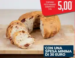 Supermercati Piccolo Tortano peso minimo garantito offerta