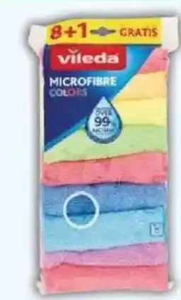 Acqua & Sapone Vileda 1. panno microfibre colors multiuso 8 + 1 pz offerta