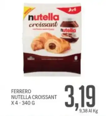 Supermercati Piccolo Ferrero nutella croissant offerta