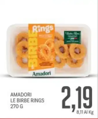 Supermercati Piccolo Amadori le birbe rings offerta