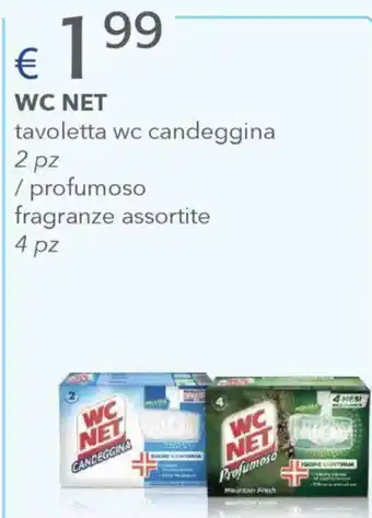 Acqua & Sapone Wc net tavoletta wc candeggina 2 pz offerta