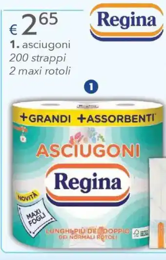 Acqua & Sapone 1. asciugoni 200 strappi 2 maxi rotoli offerta