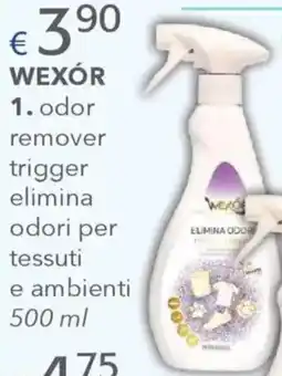 Acqua & Sapone Wexór 1. odor remover trigger elimina odori per tessuti e ambienti offerta