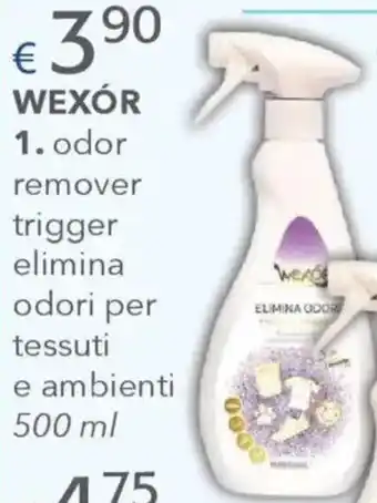 Acqua & Sapone Wexór 1. odor remover trigger elimina odori per tessuti e ambienti offerta