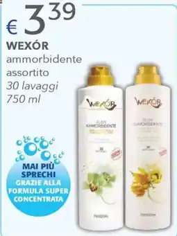 Acqua & Sapone Wexór ammorbidente assortito 30 lavaggi offerta