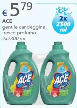 Acqua & Sapone Ace gentile candeggina fresco profumo offerta