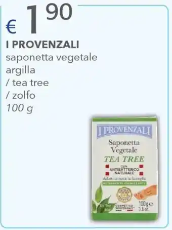 Acqua & Sapone I provenzali saponetta vegetale argilla / tea tree / zolfo offerta