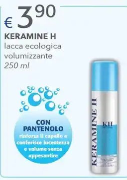 Acqua & Sapone Keramine h lacca ecologica volumizzante offerta