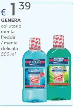 Acqua & Sapone Genera collutorio menta fredda / menta delicata offerta