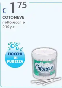 Acqua & Sapone Cotoneve nettorecchie 200 pz offerta