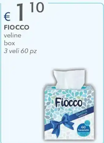 Acqua & Sapone Fiocco veline box 3 veli 60 pz offerta