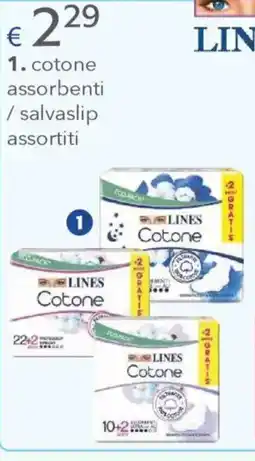 Acqua & Sapone 1. cotone assorbenti / salvaslip assortiti offerta