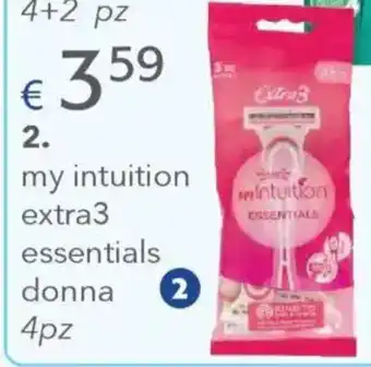 Acqua & Sapone My intuition extra3 essentials donna offerta