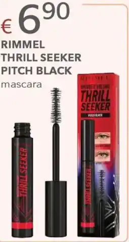 Acqua & Sapone Rimmel thrill seeker pitch black mascara offerta