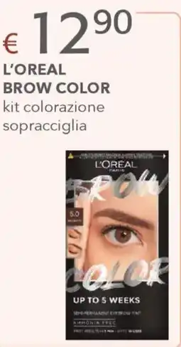 Acqua & Sapone L'oreal brow color kit colorazione sopracciglia offerta