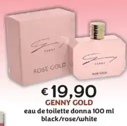 Acqua & Sapone Genny gold eau de toilette donna 100 ml black/rose/white offerta