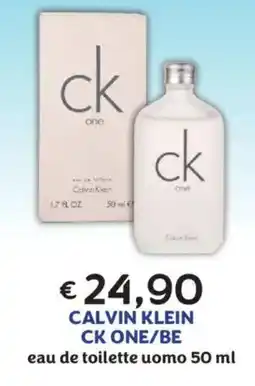 Acqua & Sapone Calvin klein ck one/be eau de toilette uomo offerta