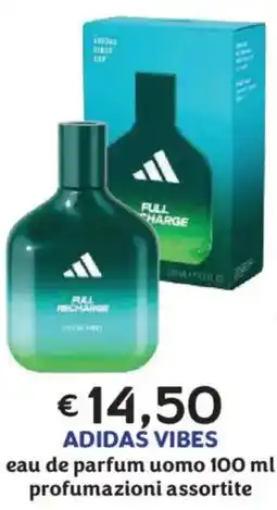 Acqua & Sapone Adidas vibes eau de parfum uomo profumazioni assortite offerta