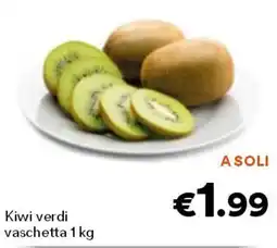 Unes Kiwi verdi vaschetta offerta