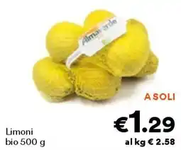 Unes Limoni bio offerta