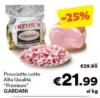 Unes Prosciutto cotto alta qualità "premium" gardani offerta