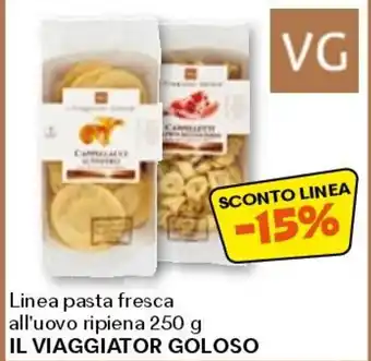 Unes Linea pasta fresca all'uovo ripiena il viaggiator goloso offerta